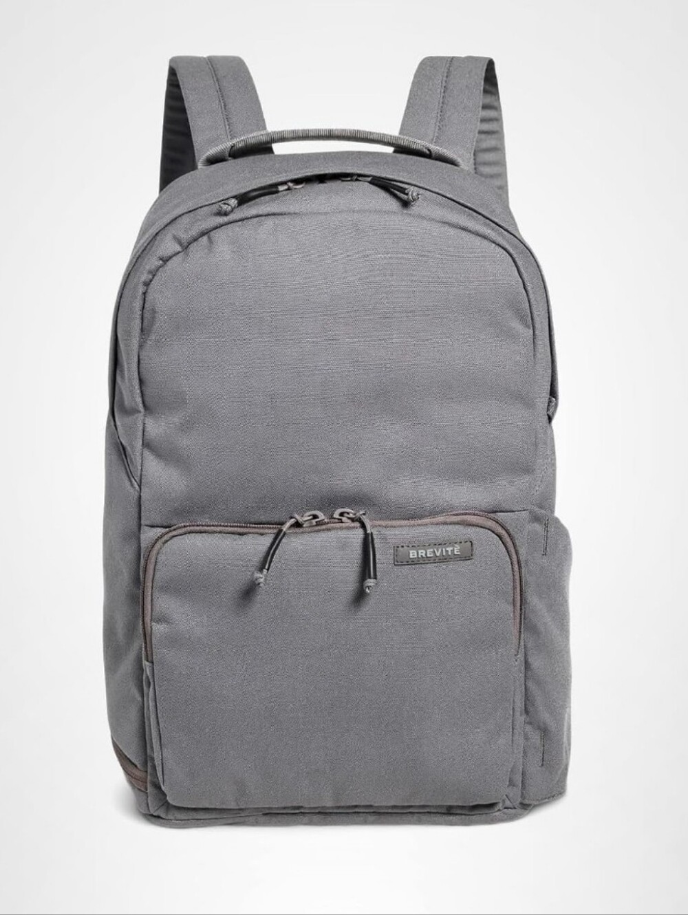 BREVITE Men's The Backpack, Charcoal Grey